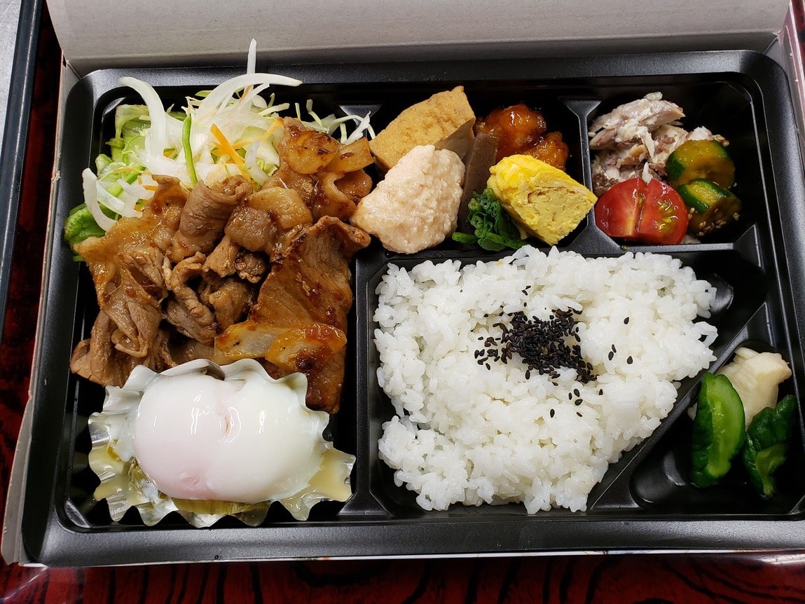 生姜焼き弁当